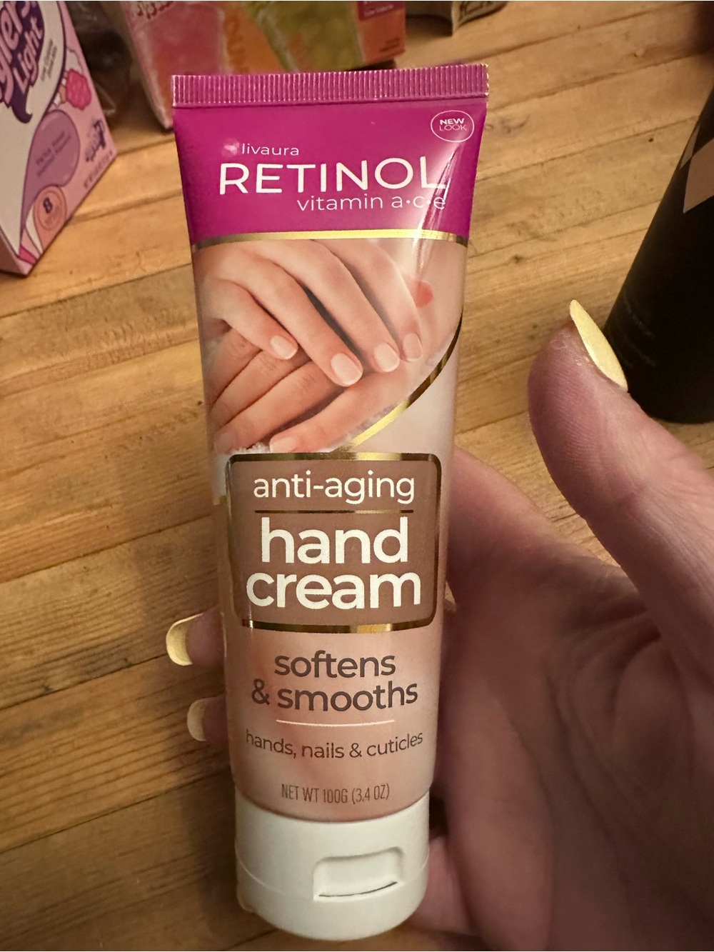 LIVAURA Retinol Anti Aging Hand Cream for Women - Hand Lotion, Dry Hands